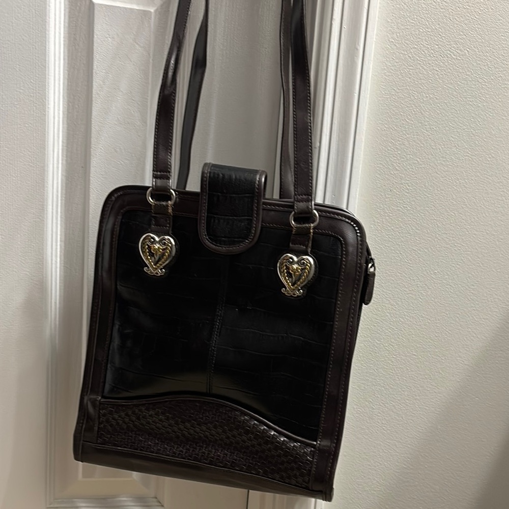 Marlo Elegant Black and Brown Women's Bag